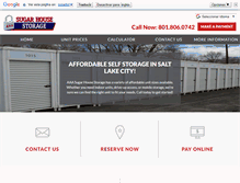 Tablet Screenshot of aaasugarhousestorage.com